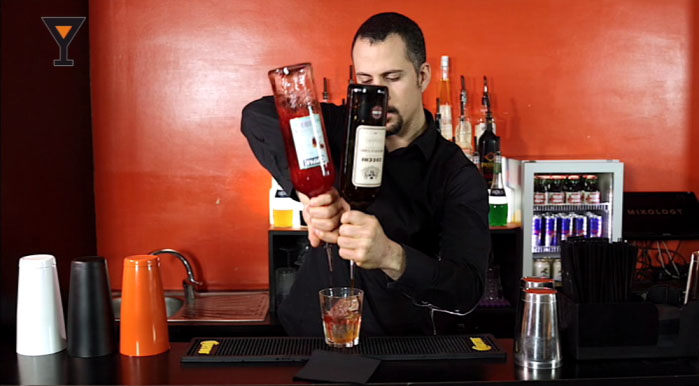 Preparazione Negroni