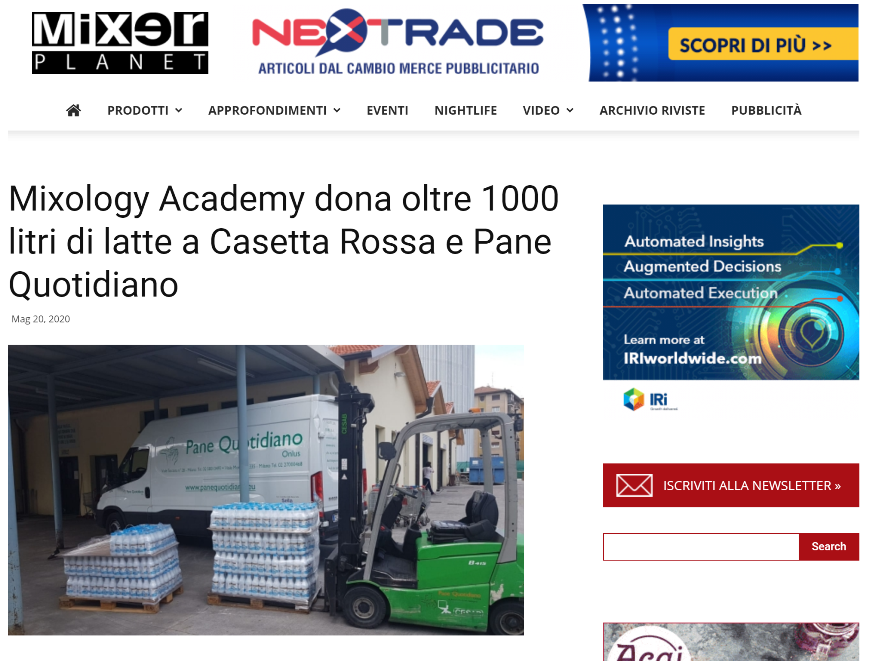 MIXOLOGY Academy dona