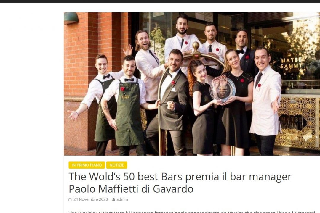 Radio Bruno parla di MIXOLOGY Academy